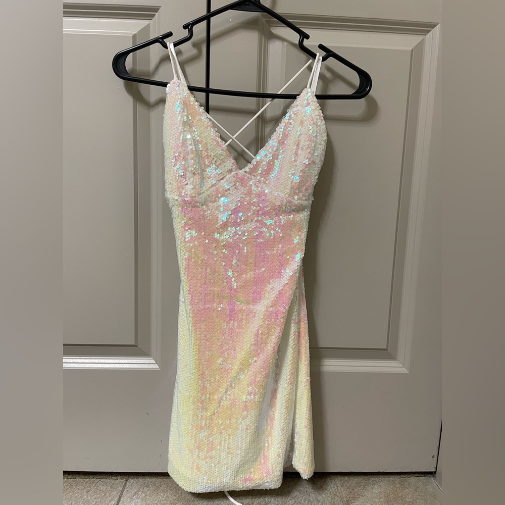 Superdown sequin mini dress